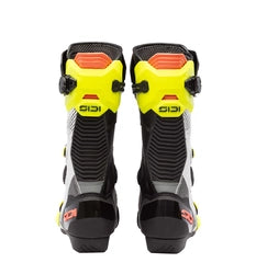 SIDI MAG-2 AIR ROAD RACE BOOTS - FLUO YELLOW/FLUO CORAL