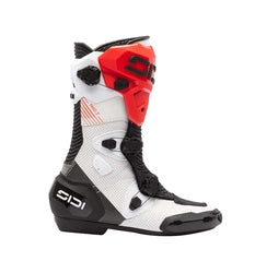 SIDI MAG-2 AIR ROAD RACE BOOTS - WHITE/BLACK/RED