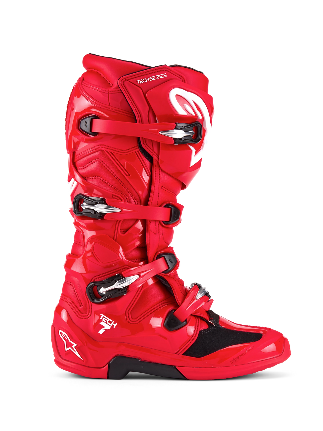 Alpinestars Tech 7 Boots 2025 - Bright Red (WPS Warehouse)