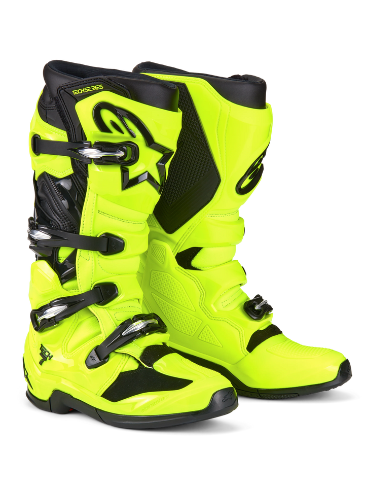 Alpinestars Tech 7 Boots 2025 - Yellow Fluo/Black