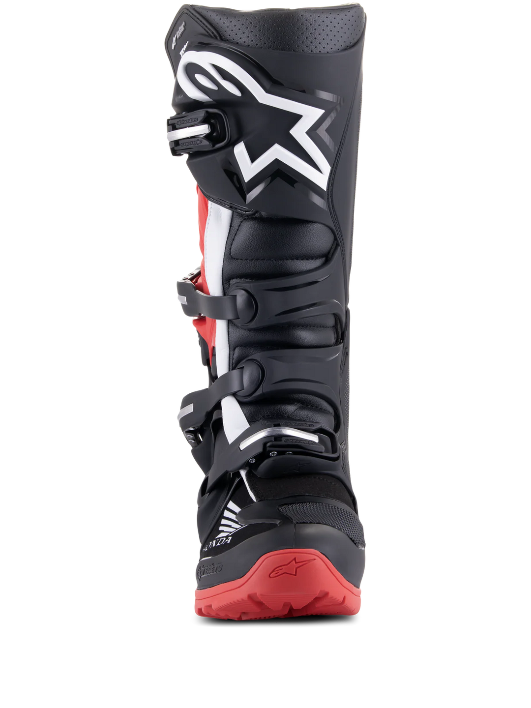 Alpinestars Honda Tech 7 Enduro Drystar Boots - Black/Bright Red - CLOSEOUT