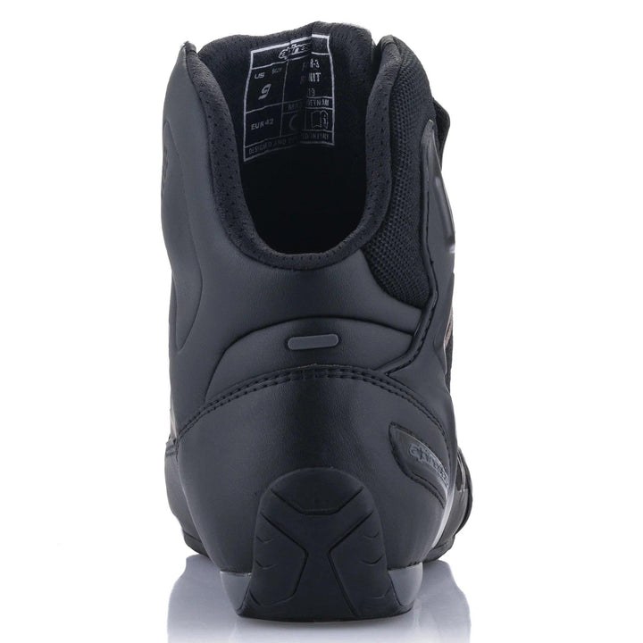 2022 Alpinestars Faster-3 Rideknit Shoes Black/Black - Motor Psycho Sport