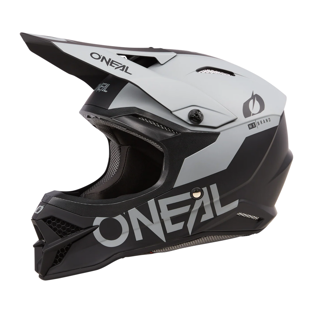 O'Neal 3 SRS Solid Helmet Black/Cement
