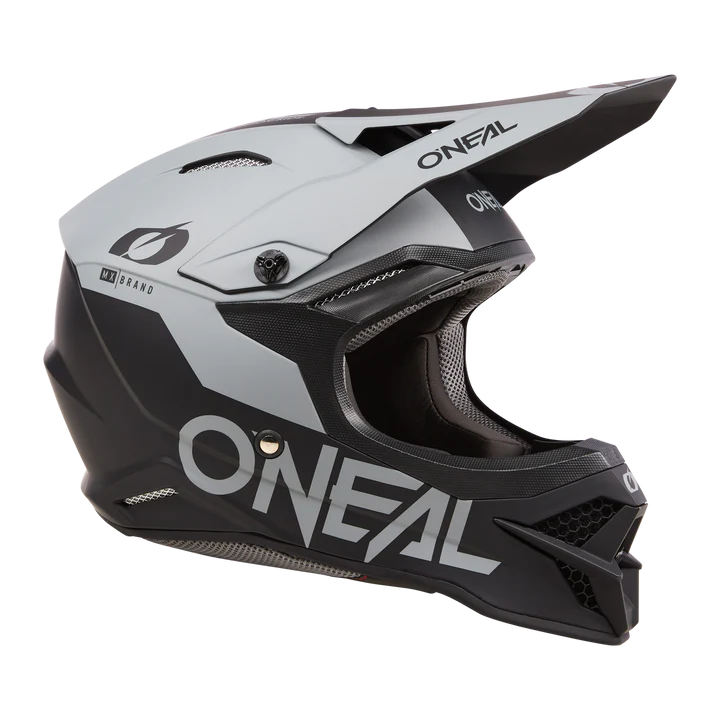 O'Neal 3 SRS Solid Helmet Black/Cement
