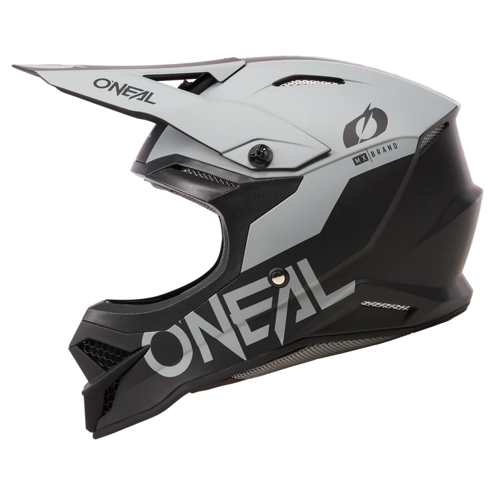 O'Neal 3 SRS Solid Helmet Black/Cement