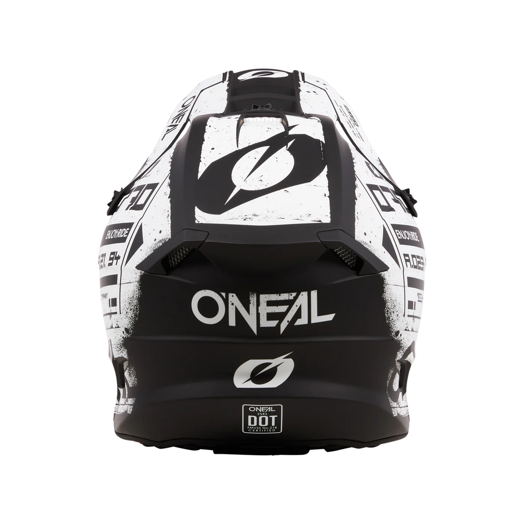O'Neal 5 SRS Scarz Helmet Black/White