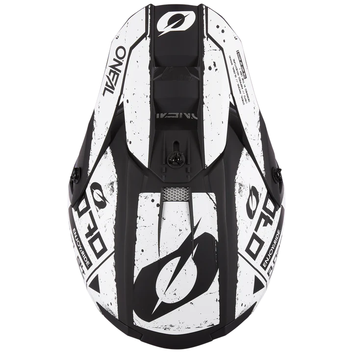 O'Neal 5 SRS Scarz Helmet Black/White