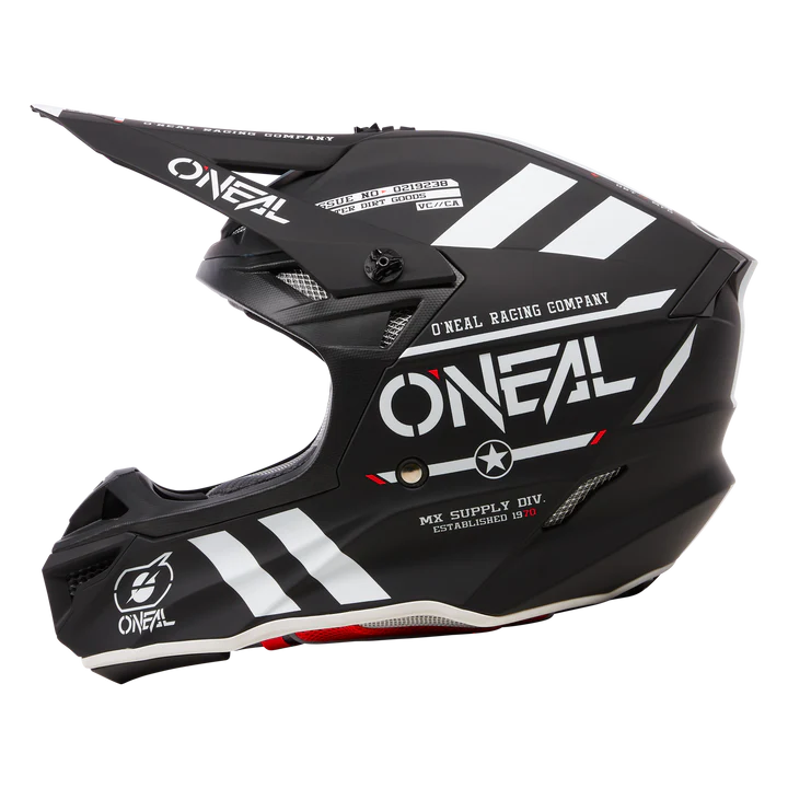 O'Neal Helmet 5 SRS Warhawk Helmet Black