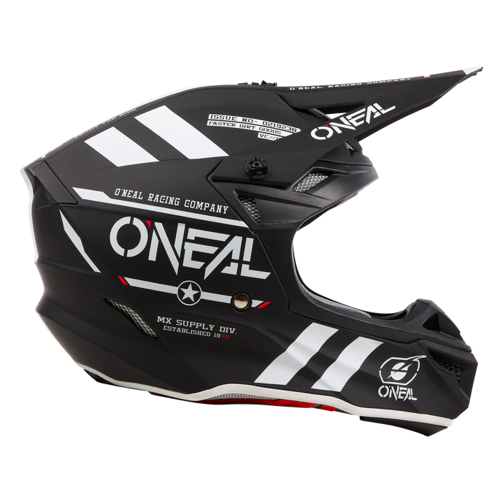 O'Neal Helmet 5 SRS Warhawk Helmet Black