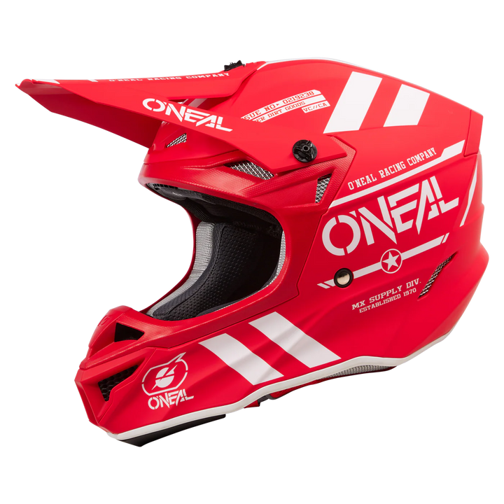 O'Neal Helmet 5 SRS Warhawk Helmet Red