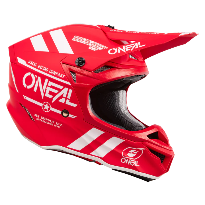 O'Neal Helmet 5 SRS Warhawk Helmet Red