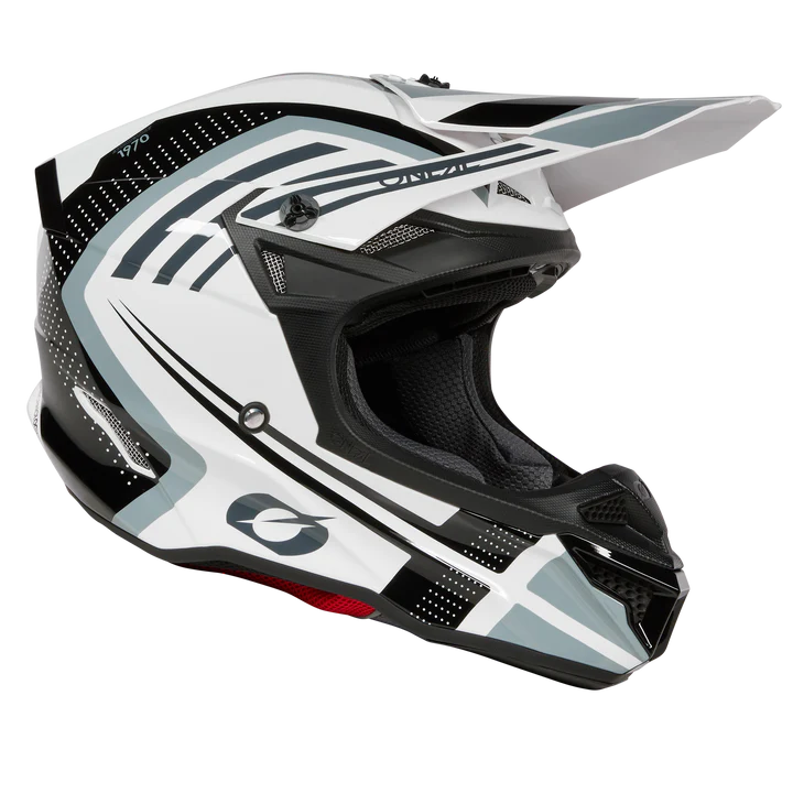 O'Neal Helmet 5 SRS Spike White / Black