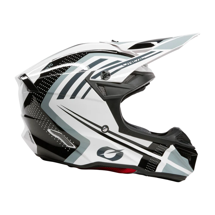 O'Neal Helmet 5 SRS Spike White / Black