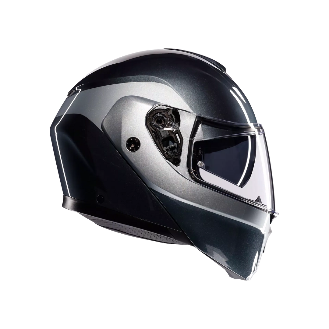 AGV Streetmodular Helmet - Levico Grey/Silver