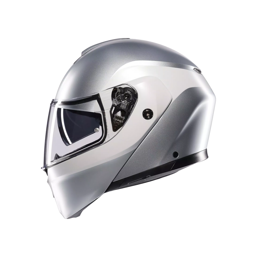 AGV Streetmodular Helmet - Levico Matte Double Light Grey