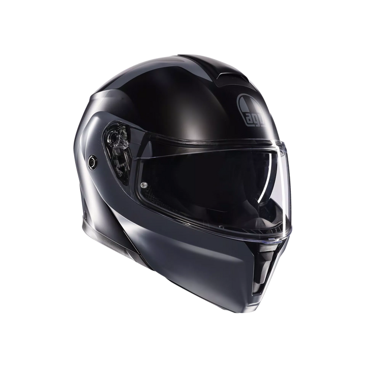 AGV Streetmodular Helmet - Resia Matte Black/Grey