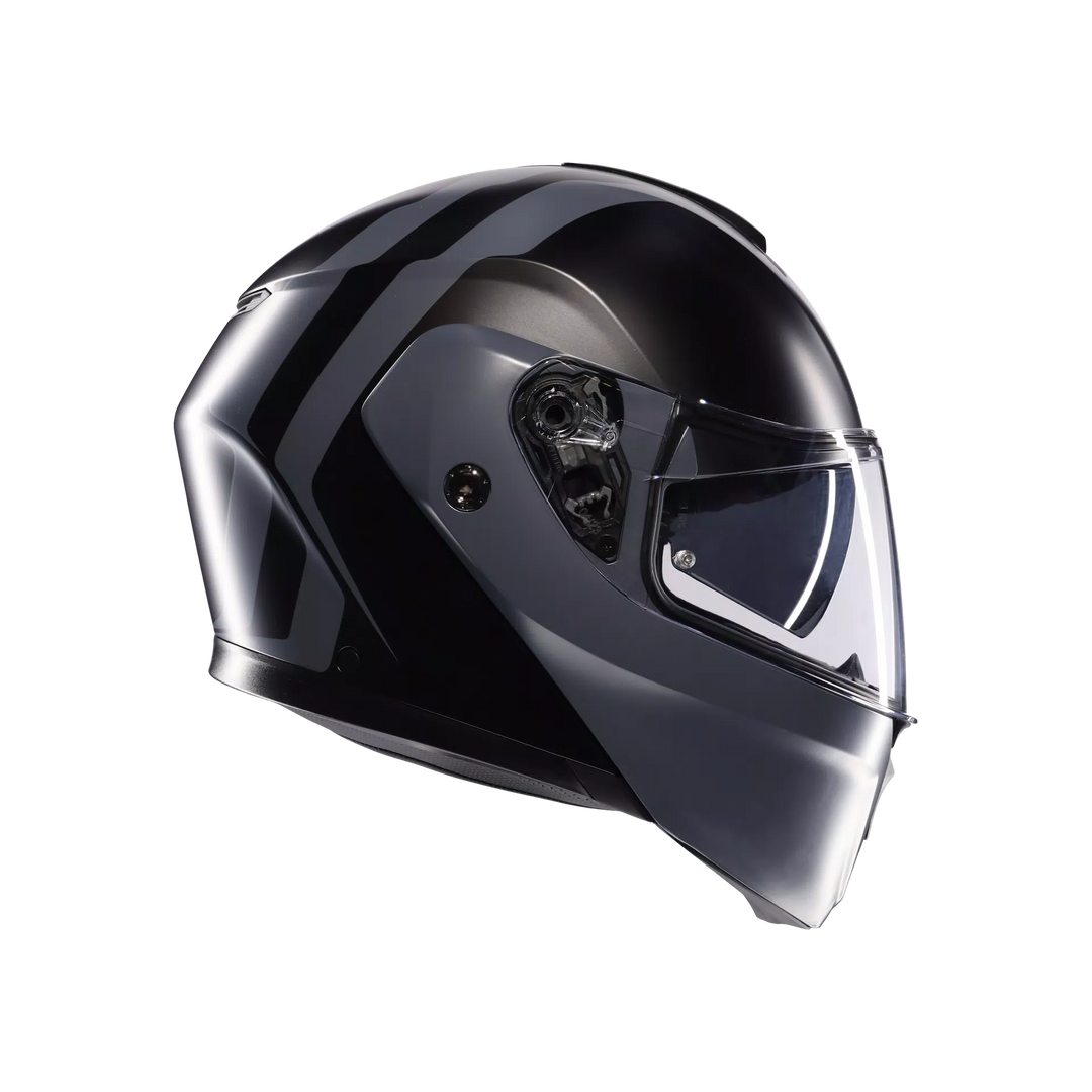 AGV Streetmodular Helmet - Resia Matte Black/Grey