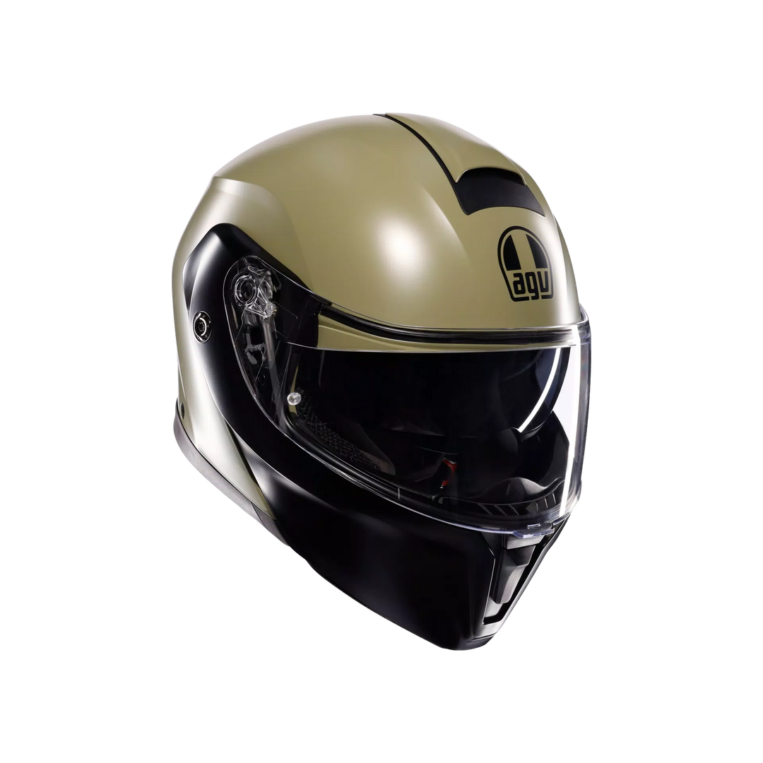agv k1 black with gold visor AGV Streetmodular Helmet