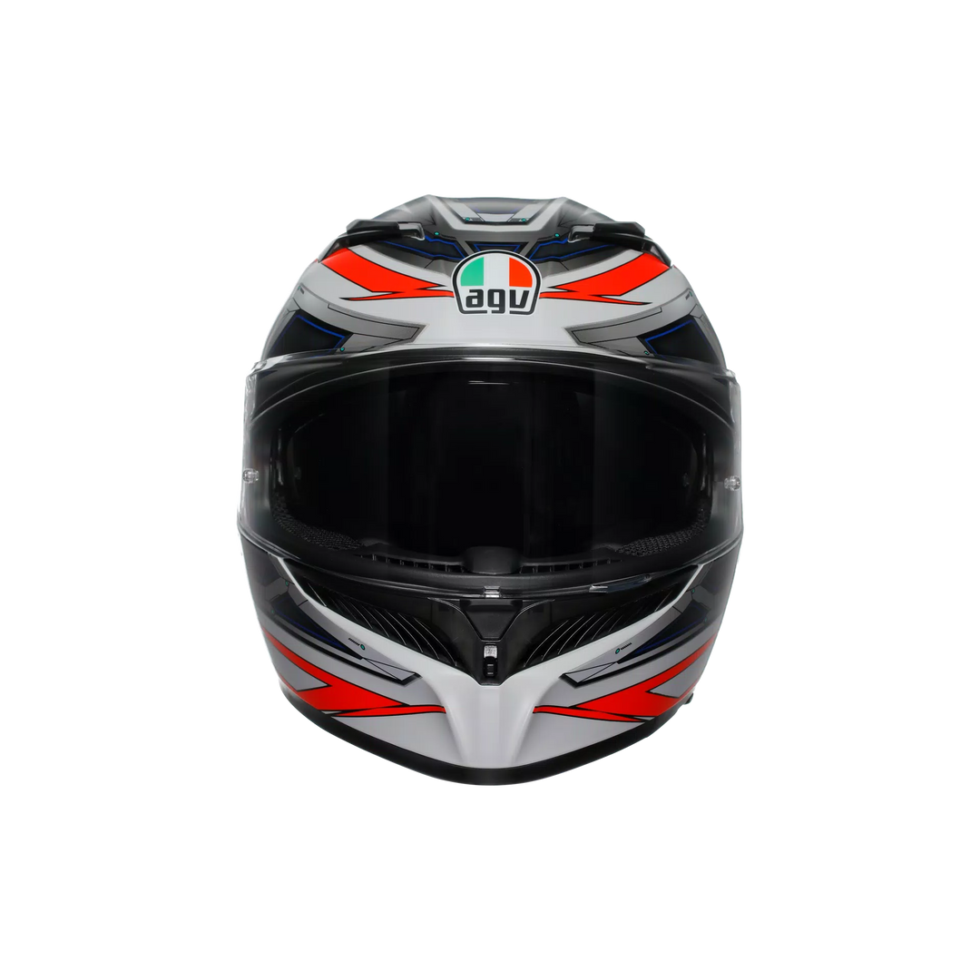 AGV K3 Space Matte White/Red Fluo Helmet 2XL