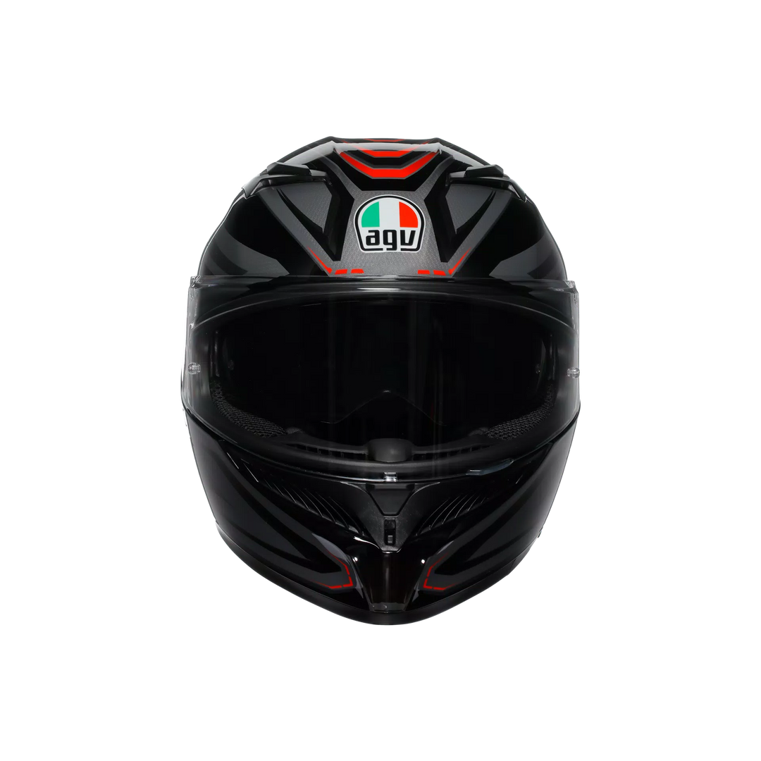 AGV K3 Syth Helmet Black/Red / L