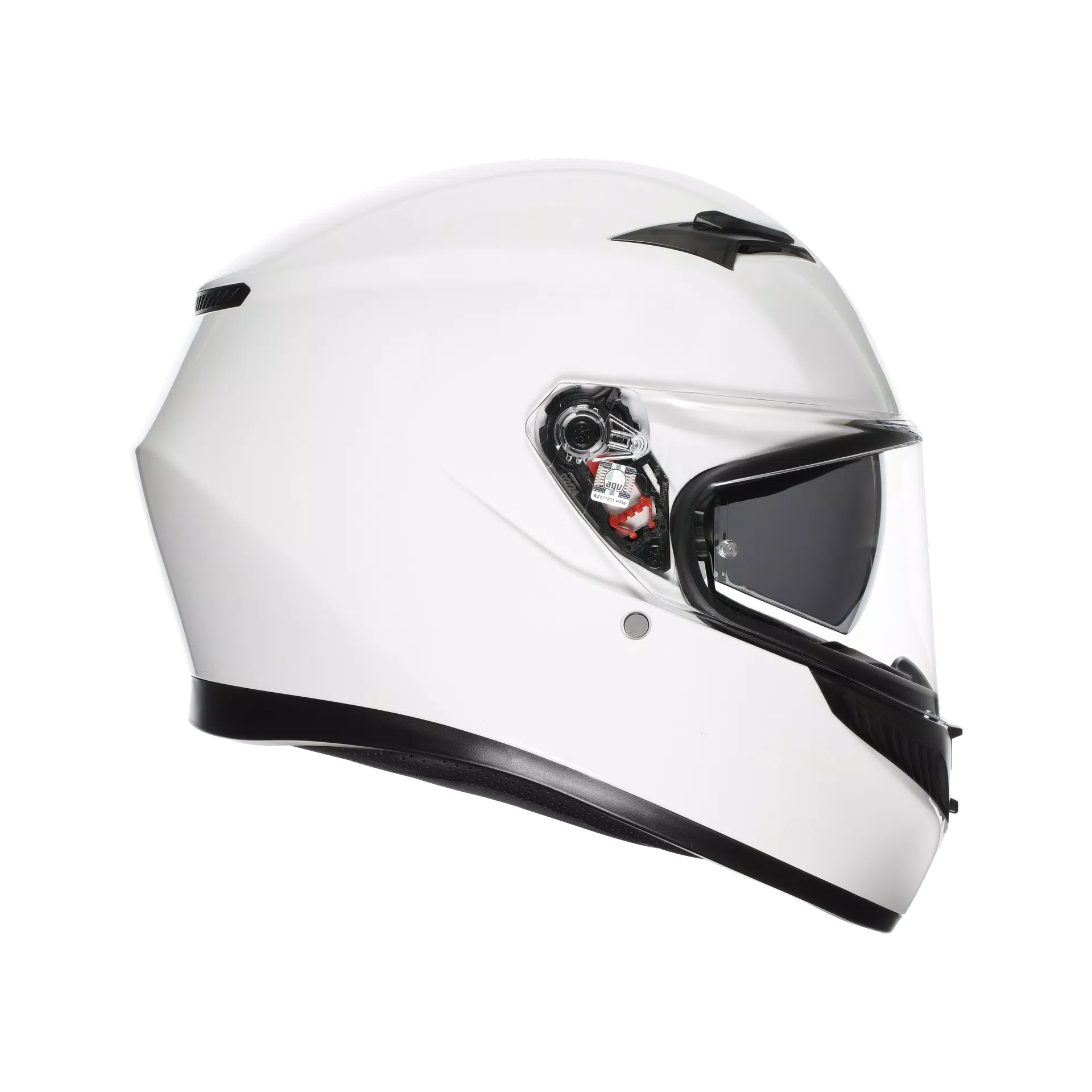 ○ AGV K3 SV フルフェイスヘルメットお洒落なパールホワイト Lサイズ