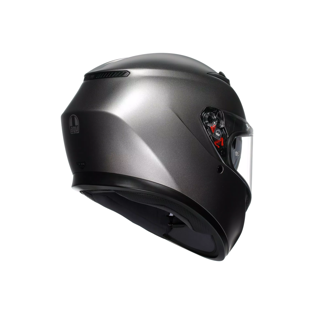 AGV K3 Helmet - Mono Matte Luna Gray