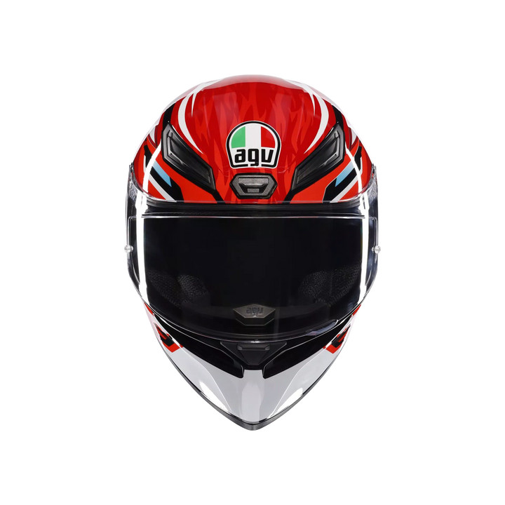 AGV K1 S Helmet - Lion Black/Red/White