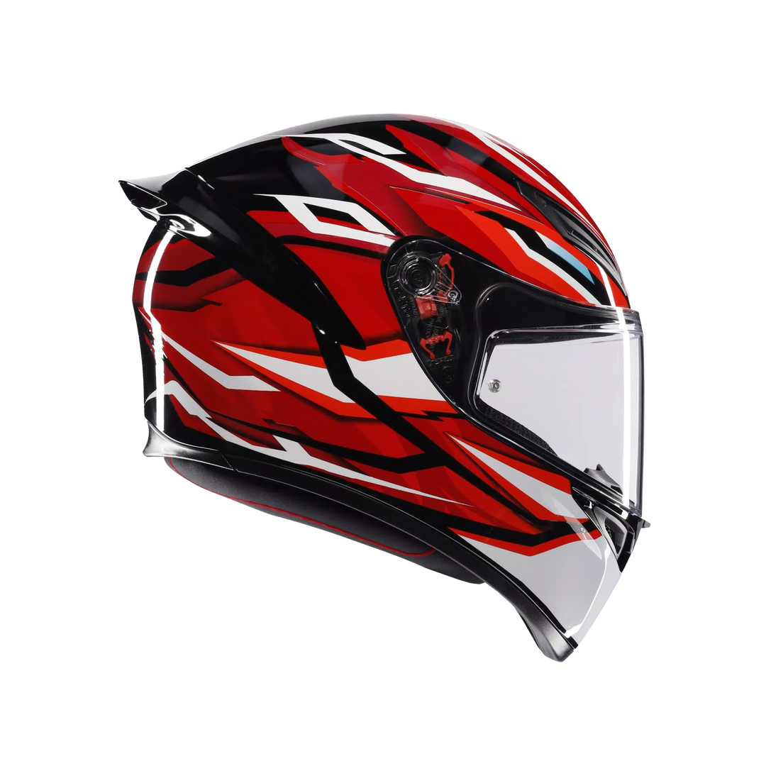 AGV K1 S Helmet - Lion Black/Red/White