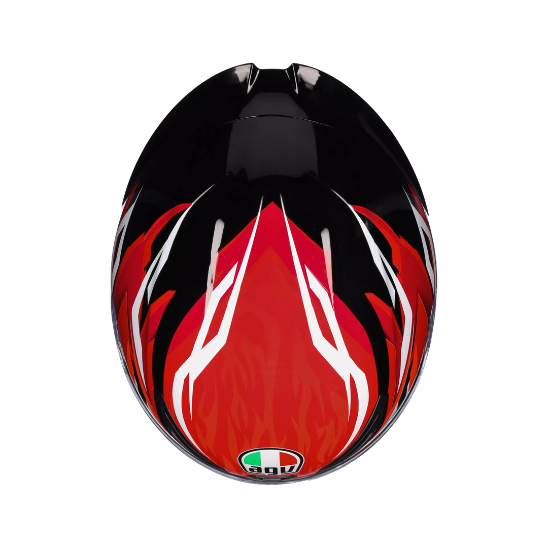 AGV K1 S Helmet - Lion Black/Red/White