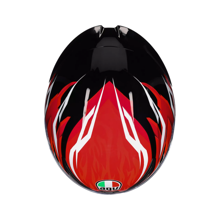 AGV K1 S Helmet - Lion Black/Red/White