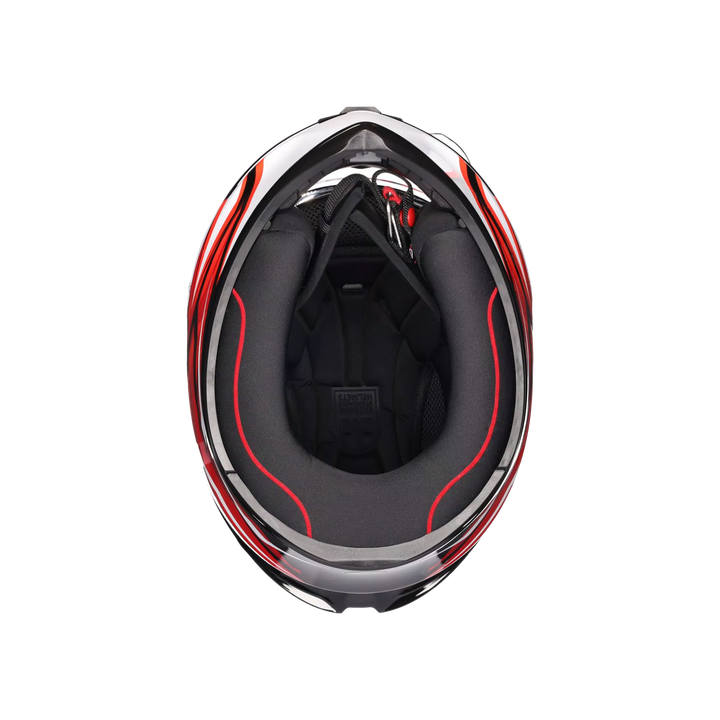 AGV K1 S Helmet - Lion Black/Red/White