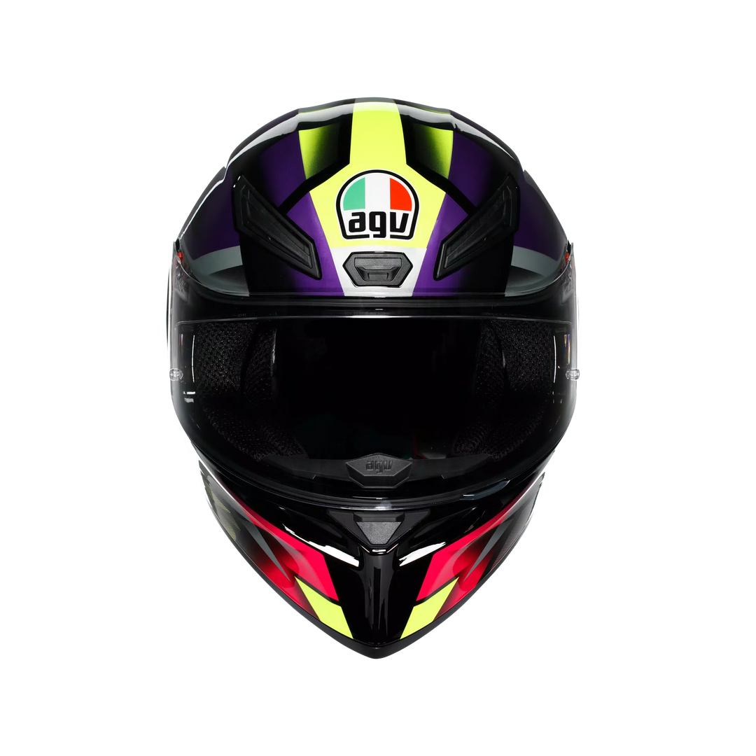 AGV K1 S Helmet - Fastlap Black/Purple/Pink