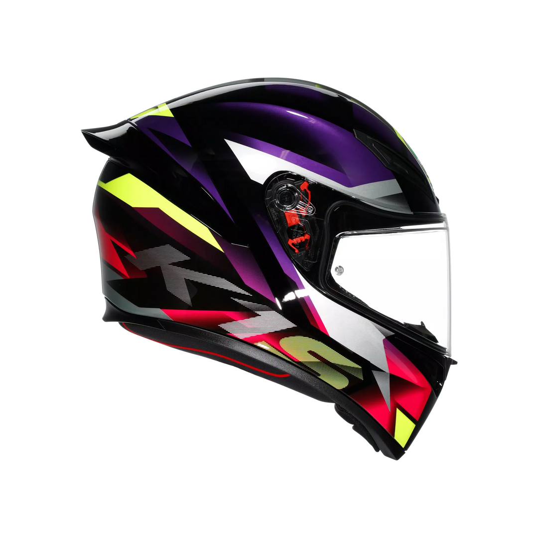 AGV K1 S Helmet - Fastlap Black/Purple/Pink