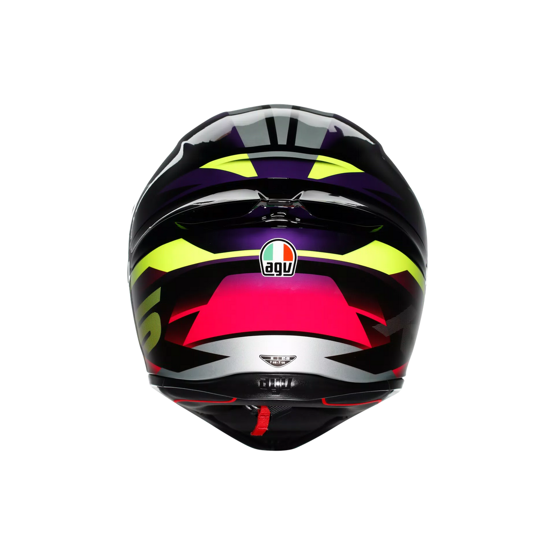 AGV K1 S Helmet - Fastlap Black/Purple/Pink