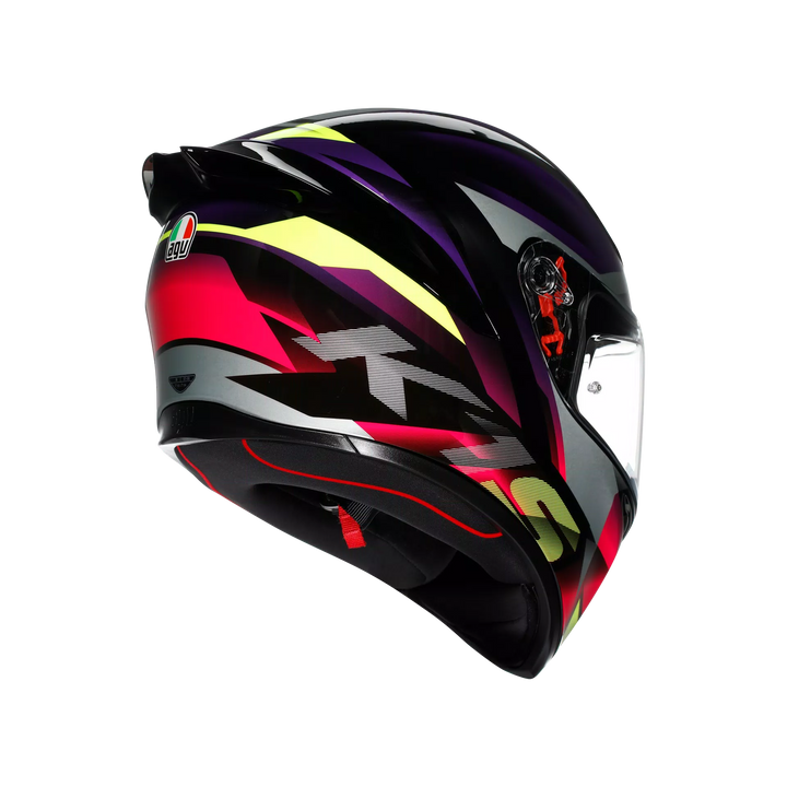 AGV K1 S Helmet - Fastlap Black/Purple/Pink