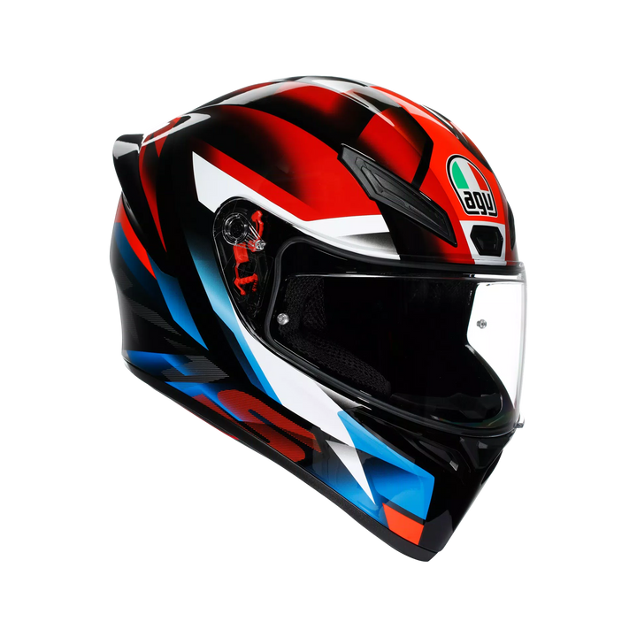 AGV K1 S Helmet - Fastlap Black/Red/Blue