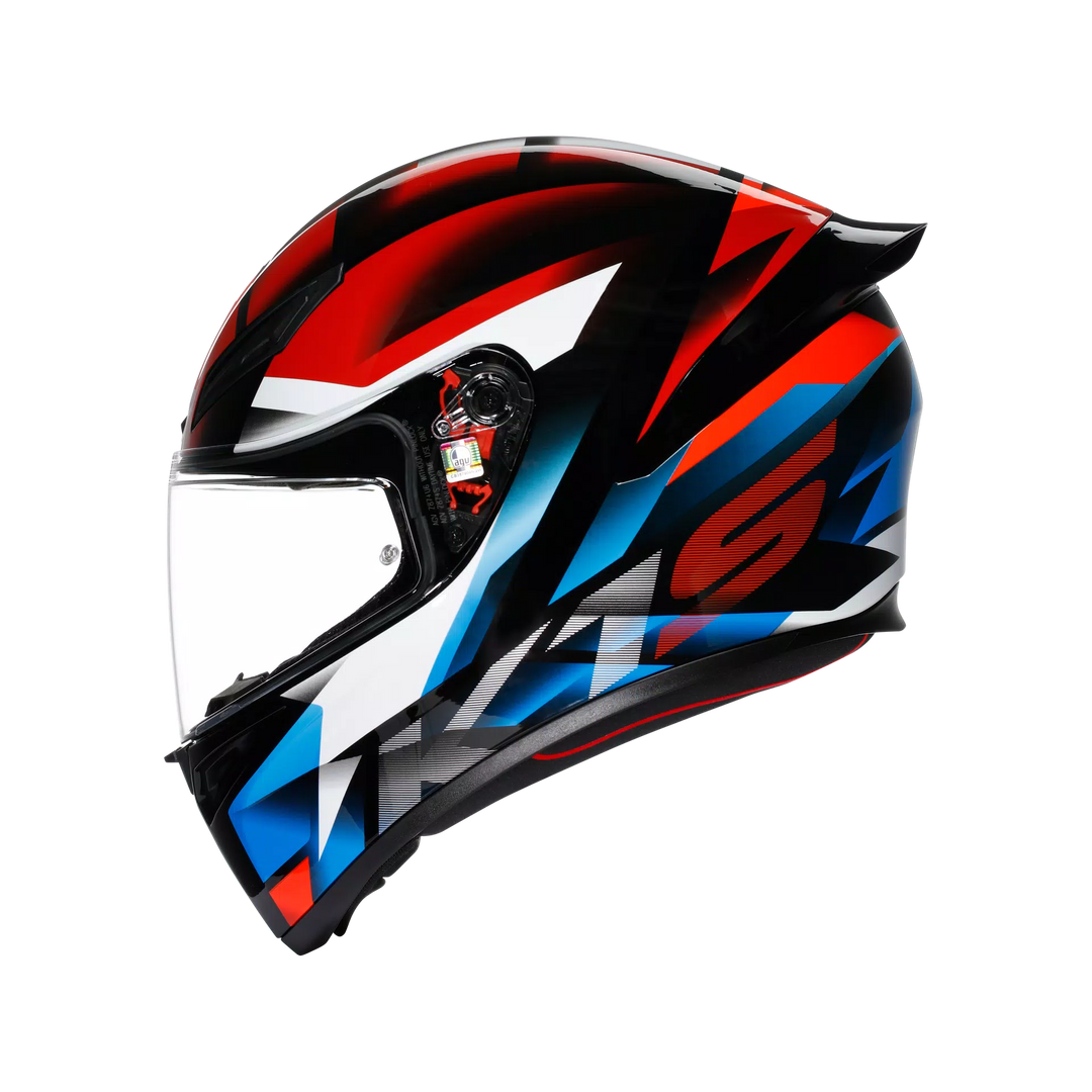 AGV K1 S Helmet - Fastlap Black/Red/Blue