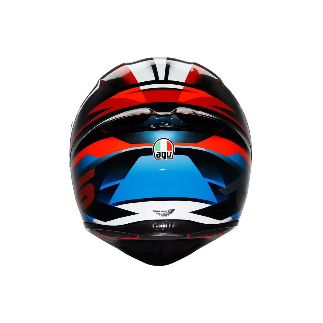 AGV K1 S Helmet - Fastlap Black/Red/Blue