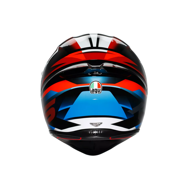 AGV K1 S Helmet - Fastlap Black/Red/Blue