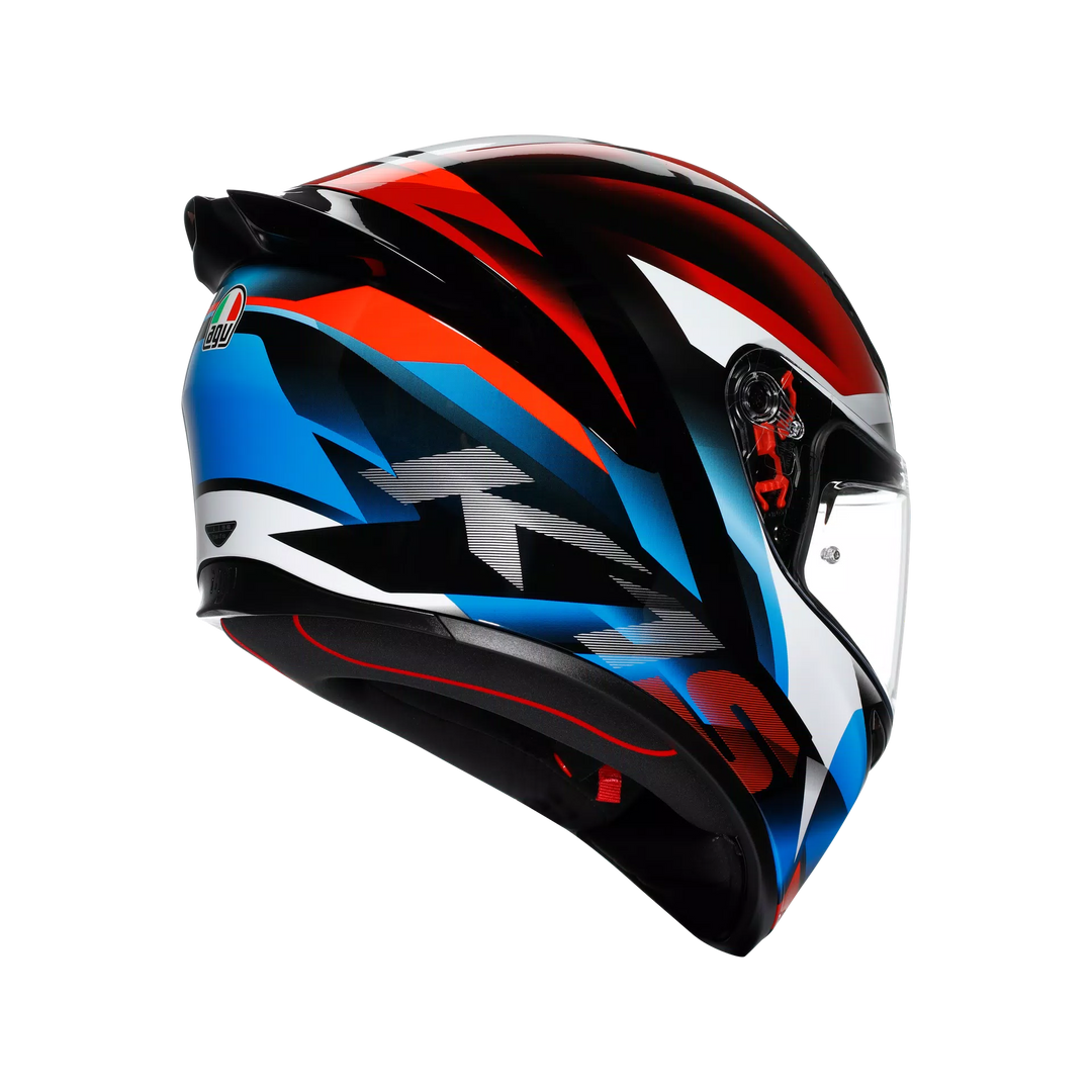 AGV K1 S Helmet - Fastlap Black/Red/Blue