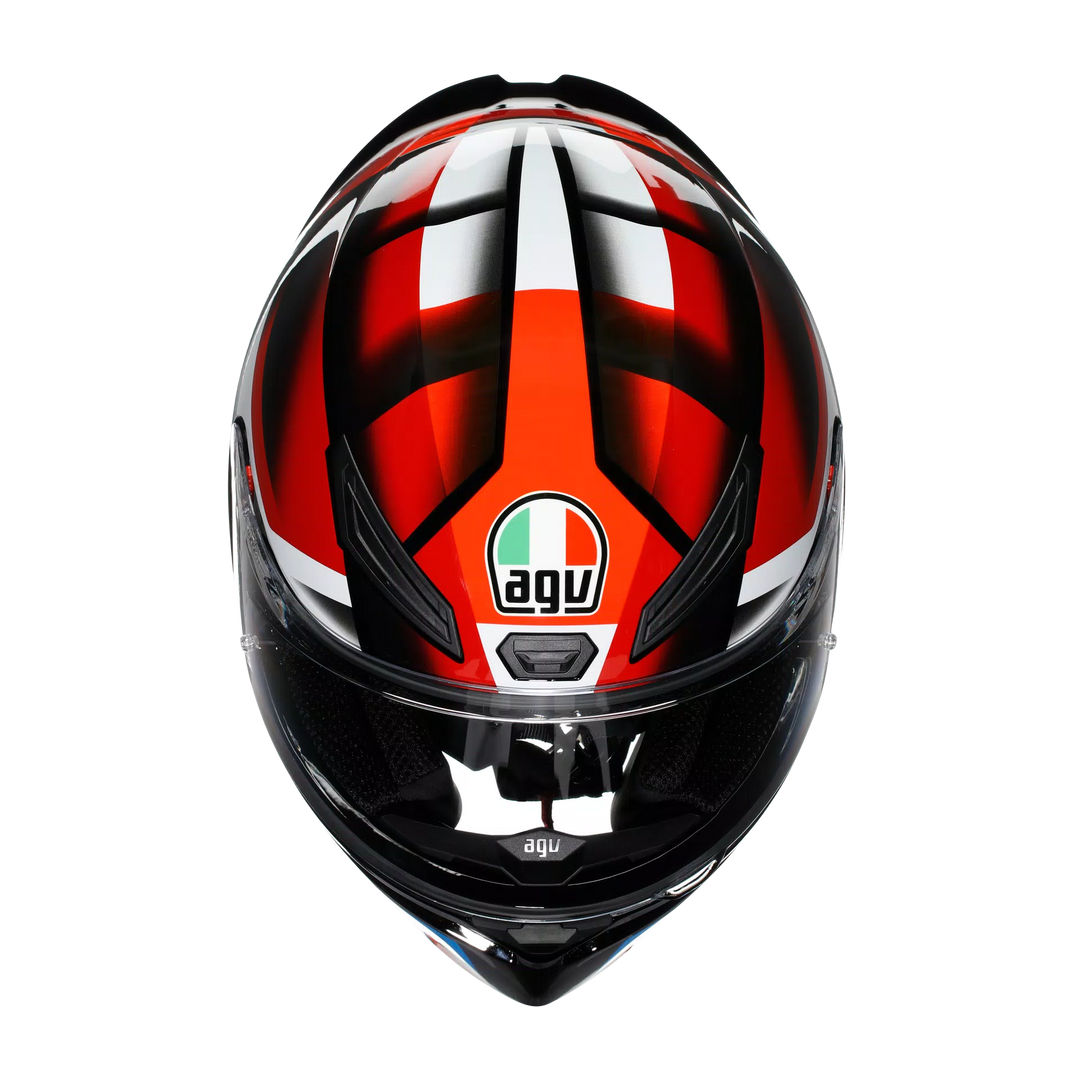 AGV K1 S Helmet - Fastlap Black/Red/Blue