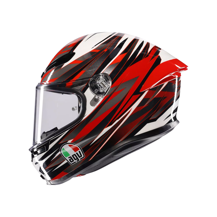 AGV K6 S Helmet - Reeval White/Red/Grey