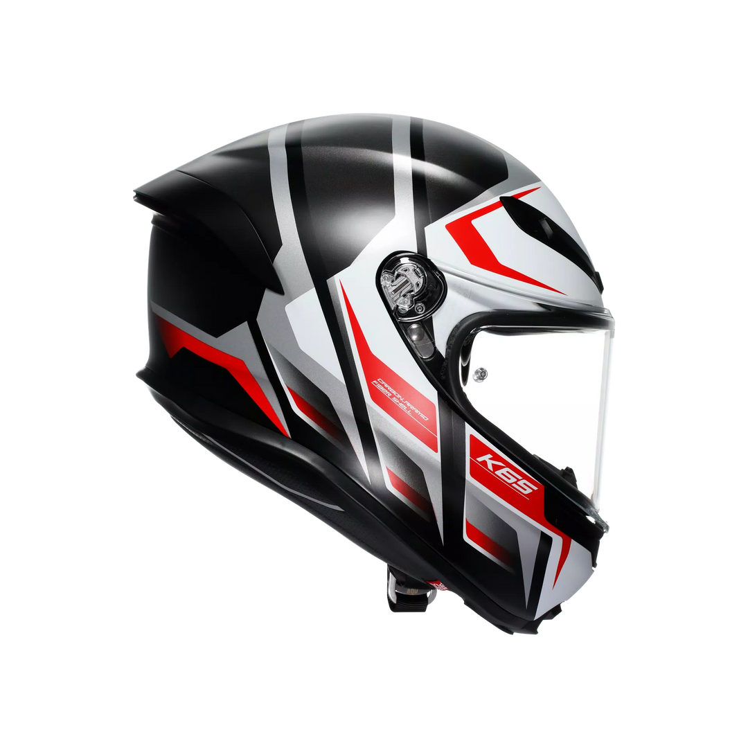 agv compact multi helmet white red AGV K6 S Helmet
