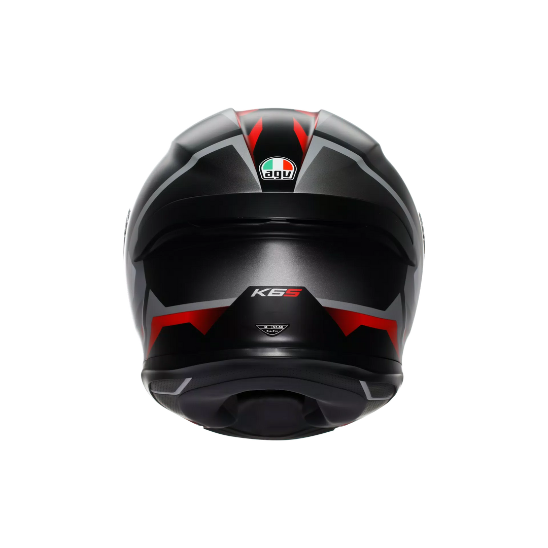 AGV K6 S Helmet - Karve Matte Black/White/Red