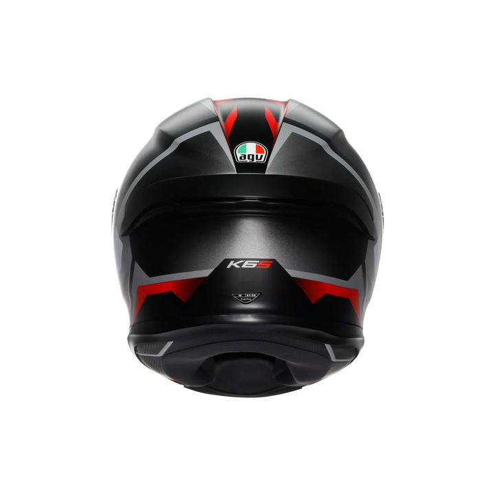 AGV K6 S Helmet - Karve Matte Black/White/Red