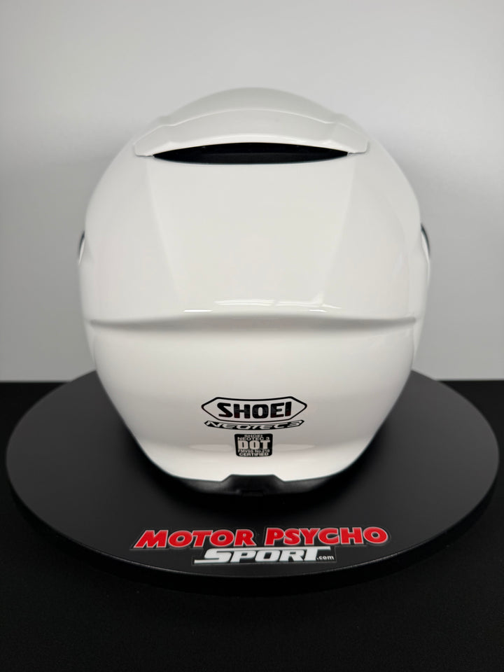 Shoei Neotec 3 Modular Helmet - Gloss White - Size XL - USED / OPEN BOX #2