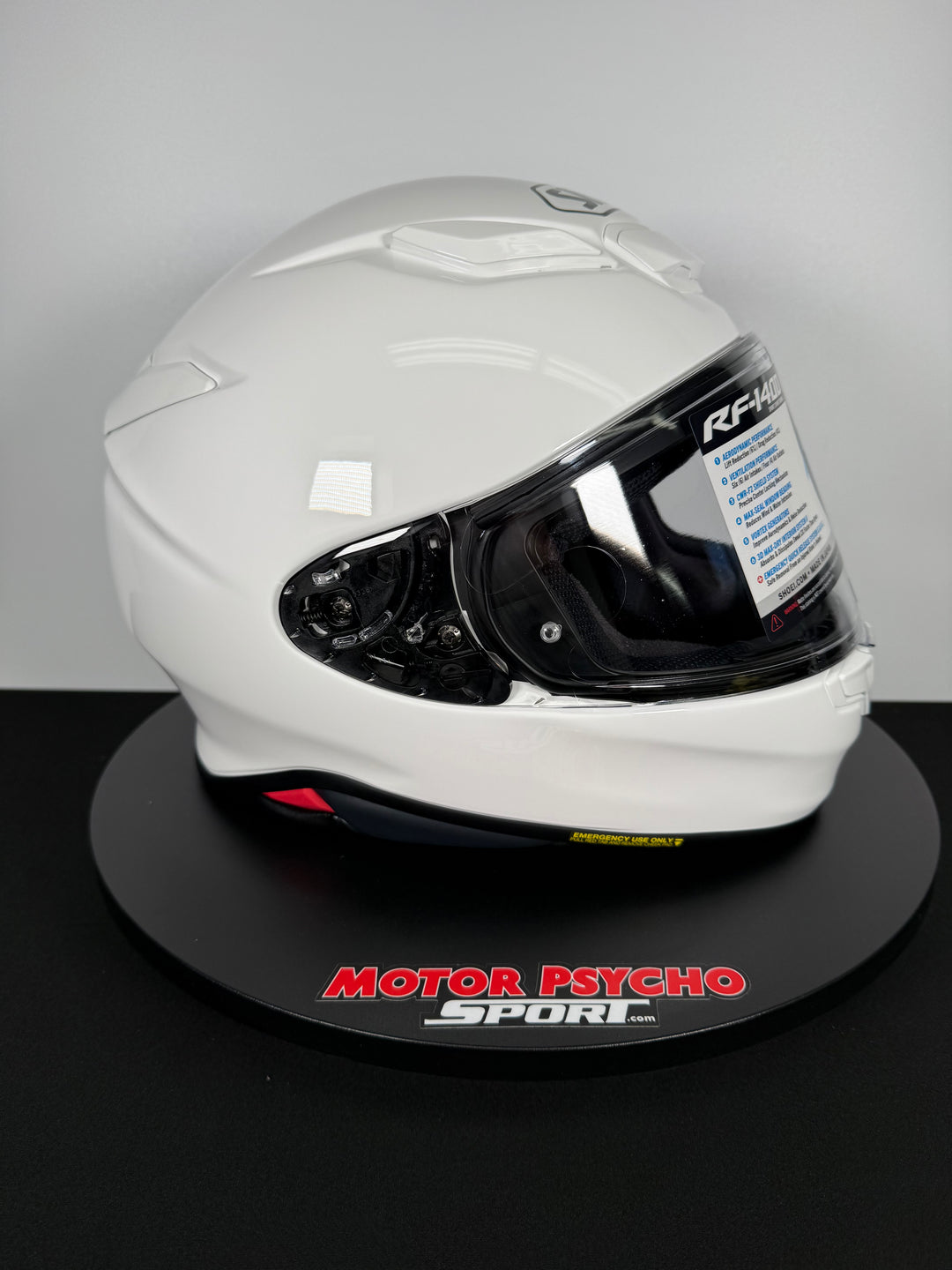 Shoei RF-1400 Helmet - White - Size XL - USED / OPEN BOX - FINAL SALE / NO RETURNS