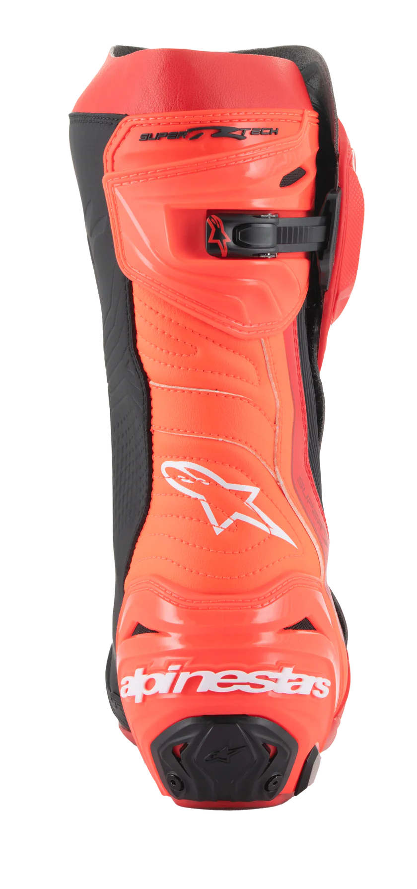 Alpinestars Supertech R Boots - Bright Red/Red Fluo