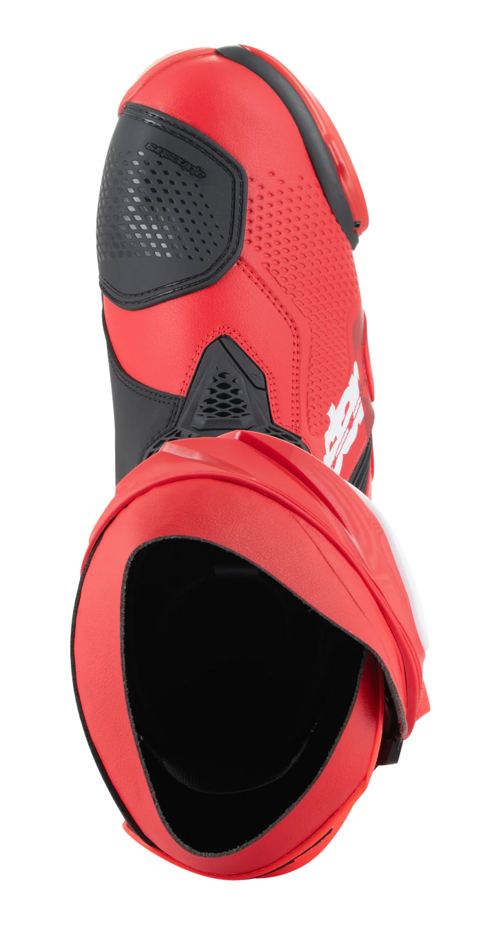 Alpinestars Supertech R Boots - Bright Red/Red Fluo