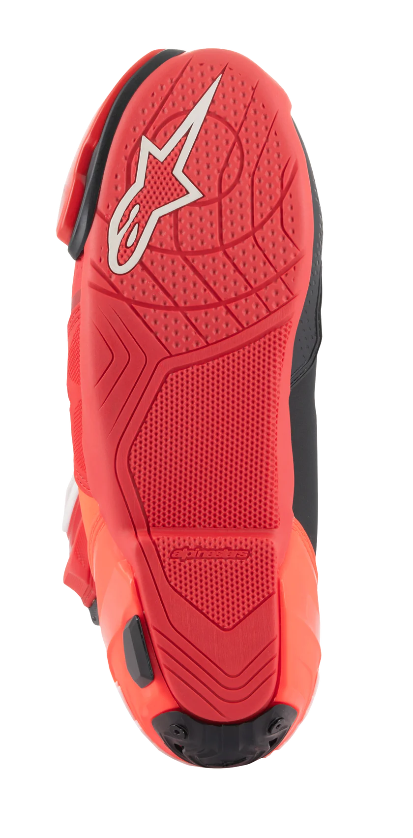 Alpinestars Supertech R Boots - Bright Red/Red Fluo
